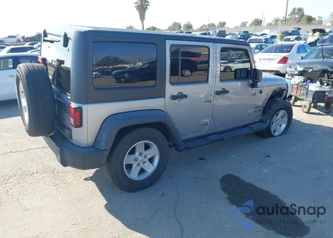 2018 Jeep Wrangler Jk Unlimited Sport S 4X4 z USA, uszkodzony, nr VIN 1C4HJWDG2JL855633